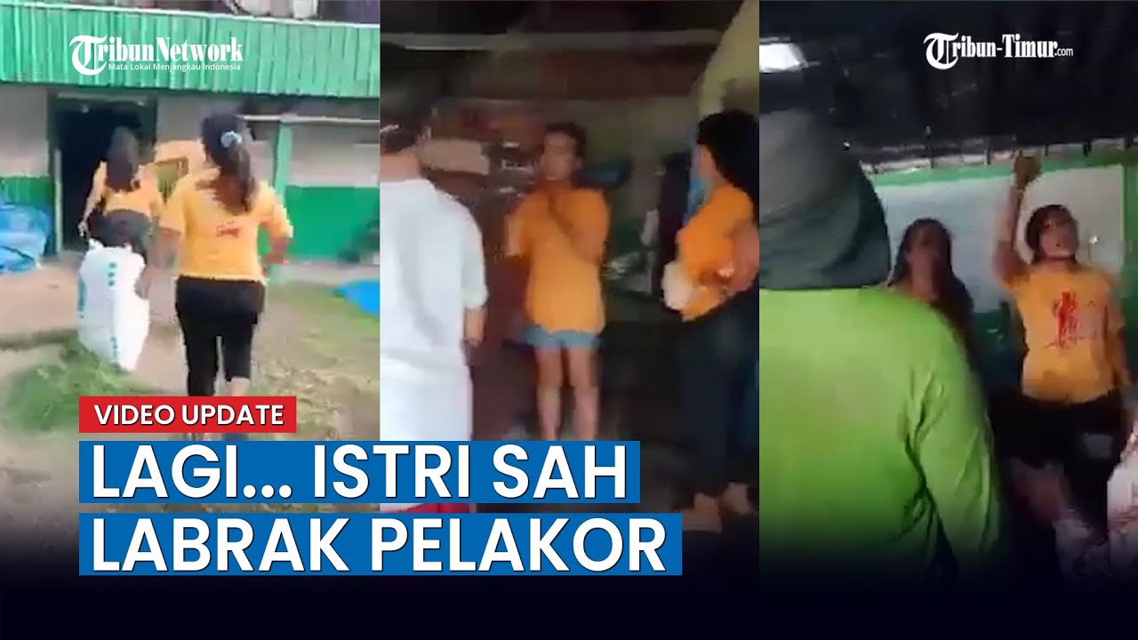 Viral, Istri Sah Labrak Pelakor di Blora Jawa Tengah