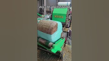 Green storage baling and wrapping machine