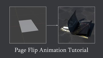 How to Make Page Flip Animation in Blender (Fast and Realistic)