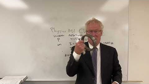 Physics 1101 Chapter 8b - Torque and Conservation of angular momentum