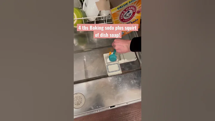 Dishwasher soap hack!