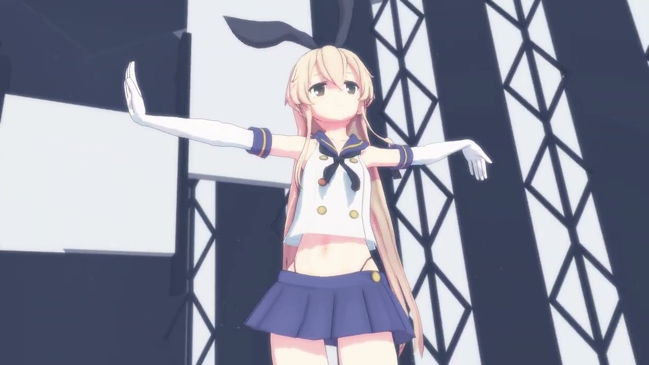 まーちゃん MMD艦これ】『マーシャル・マキシマイザ (Vo.星街すいせい)』by
