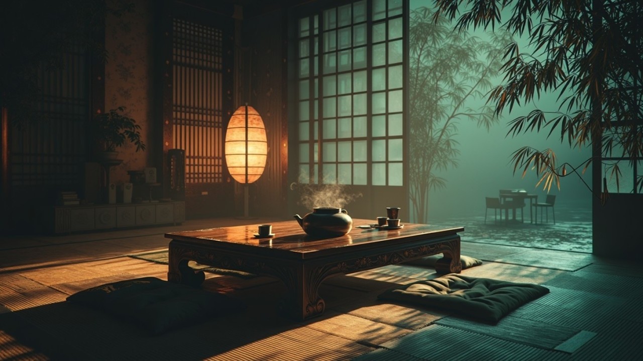 Traditional Japanese Zen Music, Deep Sleep Meditation and Inner Peace ...