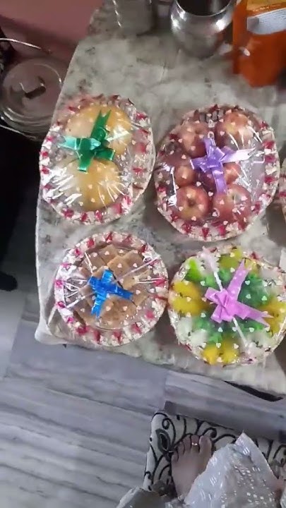 seemantham-sweets-fruits-decor-baskets-shorts-ytshortsviral-youtube