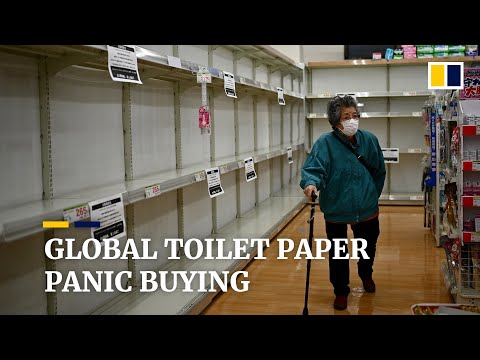 Coronavirus fears spark toilet paper panic buying around the world