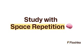 Study Flashcards with Space Repetition 🧠