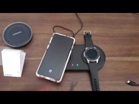 unboxing samsung wireless charger duo 2.0