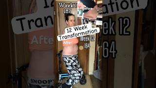12 Week Weight Loss Transformation | 164 lbs -23 lbs GONE! | Before & After Progress!