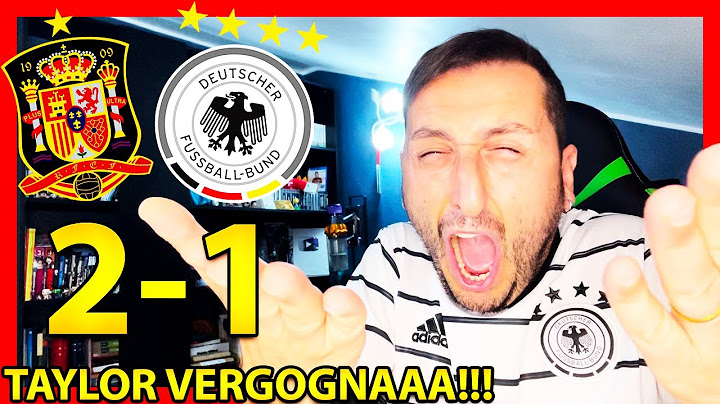 TAYLOR VERGOGNAAA‼️ SPAGNA-GERMANIA 2-1: CHE LADRATAAA‼️