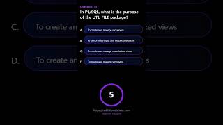 In PL SQL what is the purpose of the UTL FILE package