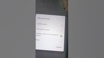 how to fix sound missing on android screen recording