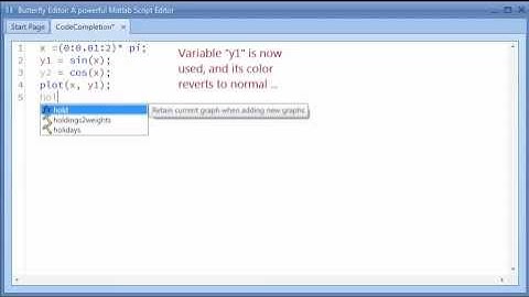 Matlab Function Auto-Completion