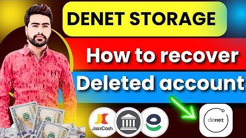 denet storage withdrawal | denet storage new update | how to recover denet storage account 