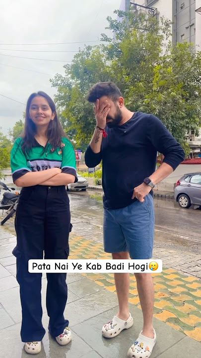 WHEN SHE IS TOO YOUNGER THAN YOU😛#ytshorts #shorts #shortsfeed #youtubeshorts #aanduchhote #funny