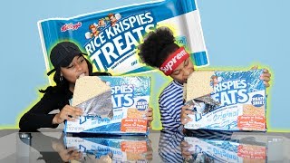 GIANT RICE CRISPY TREAT CHALLENGE!