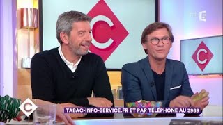 Michel Cymes fait arrêter de fumer Laurent Romejko - C à Vous - 06/11/2017