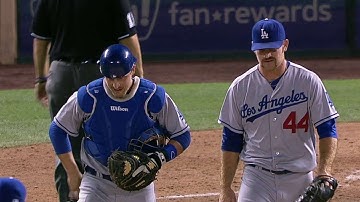 LAD@COL: Withrow records his first Major League save