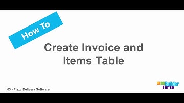 03 Pizza Delivery Software   invoice item tables