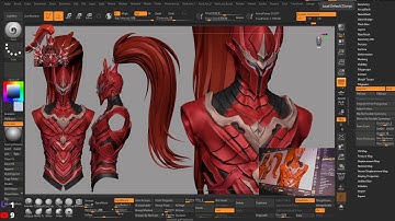 Solo Leveling: Igris character sculpting in zbrush PART-2 Torso armor Basic shape