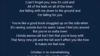 Bridgit Mendler - The Fall Song (LYRICS)