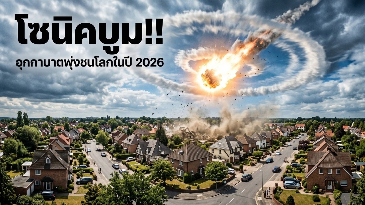 เจาะลึกปรากฏการณ์อุกกาบาตปริศนาต้นปี 2026