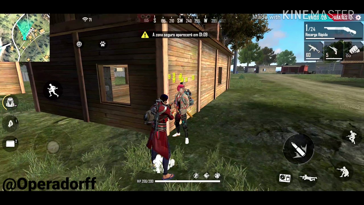 🔴JOGANDO FREE FIRE COM OCTOPUS🔴 #1🔥