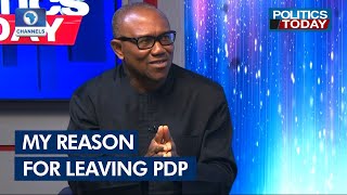 I'm Not Desperate To Be President, I'm Desperate To See Nigeria Work - Peter Obi
