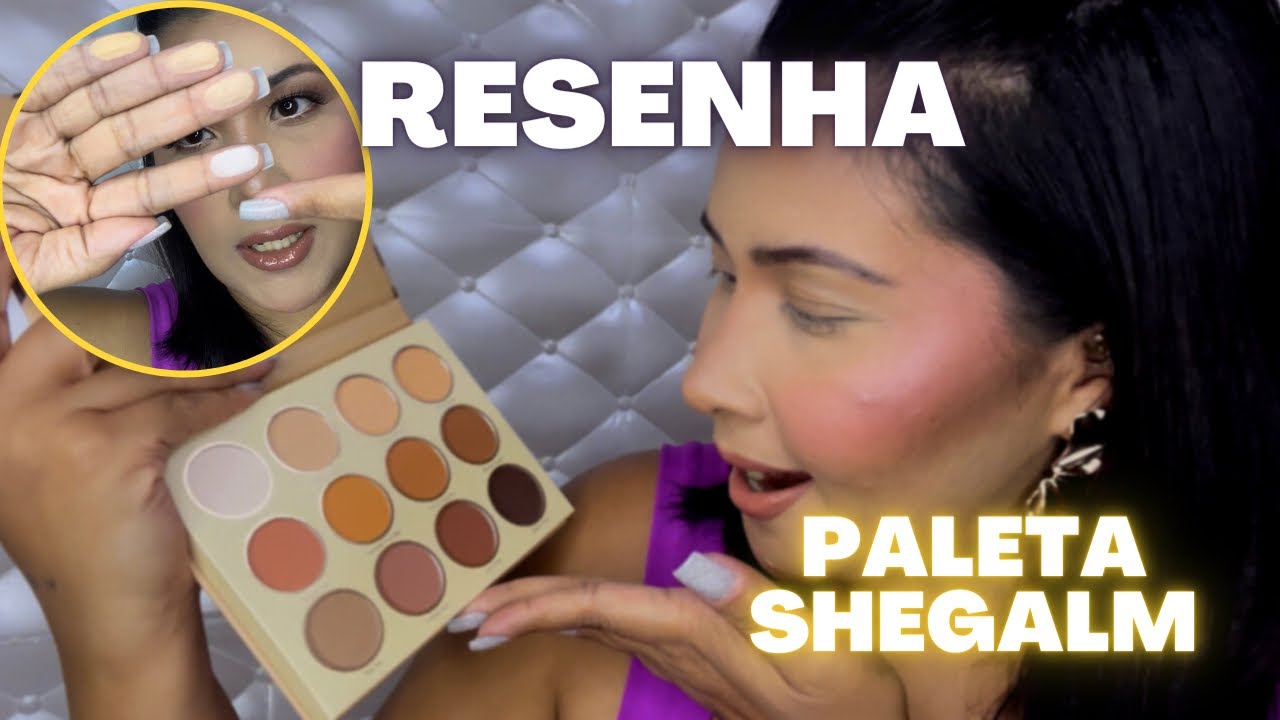 *Resenha*Paleta Smart Cookie Sheglam