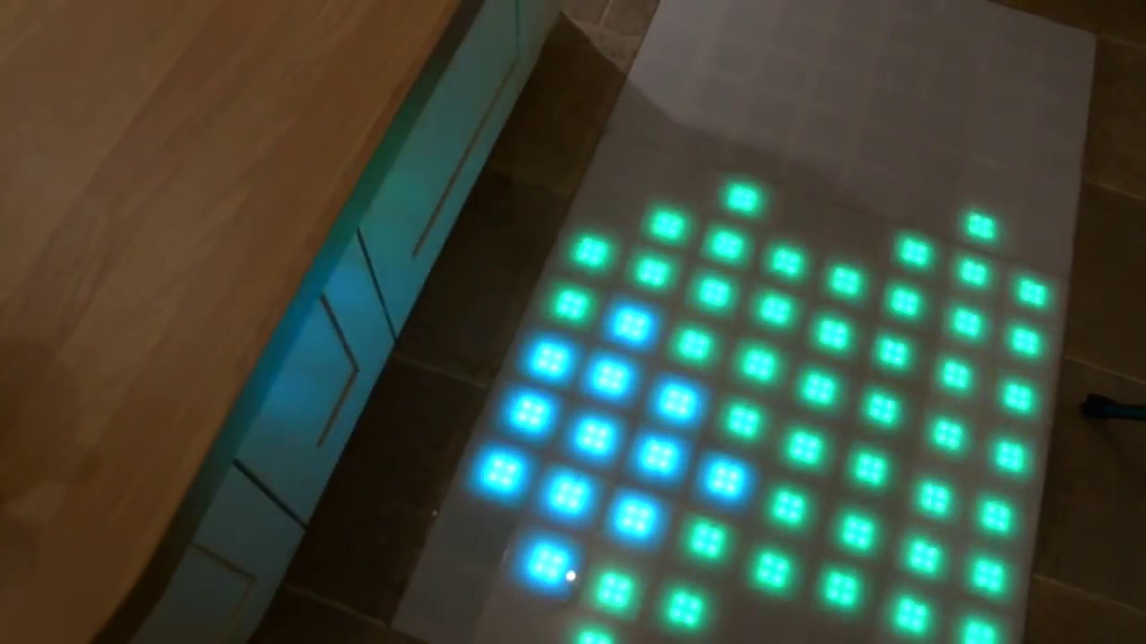 Diy Led Disco Floor Youtube