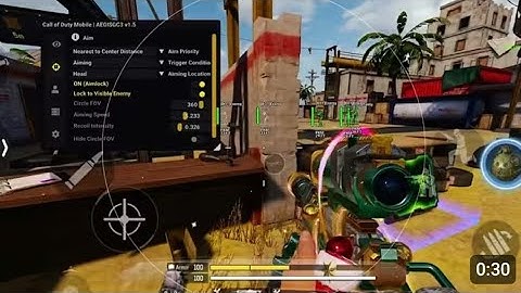 iOS Codm Mod Menu ! Cod Mobile Hack iPhone/iPad ! Non Jailbreak !