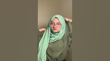 Tutorial hijab pashmina ceruty #tutorialhijab #hijabstyle #shortvideo #like #subscribe