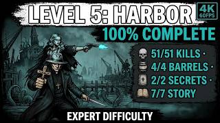 Forgive Me Father Walkthrough Part 5 — Harbor 100% All Secrets Expert [4K 60FPS]