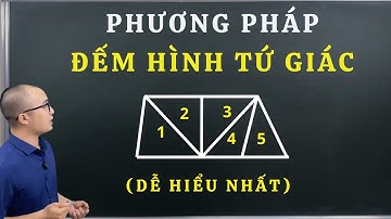 Toán lớp 2 | Phương Pháp ĐẾM HÌNH TỨ GIÁC - dễ hiểu nhất | Nguyễn Văn Quyền