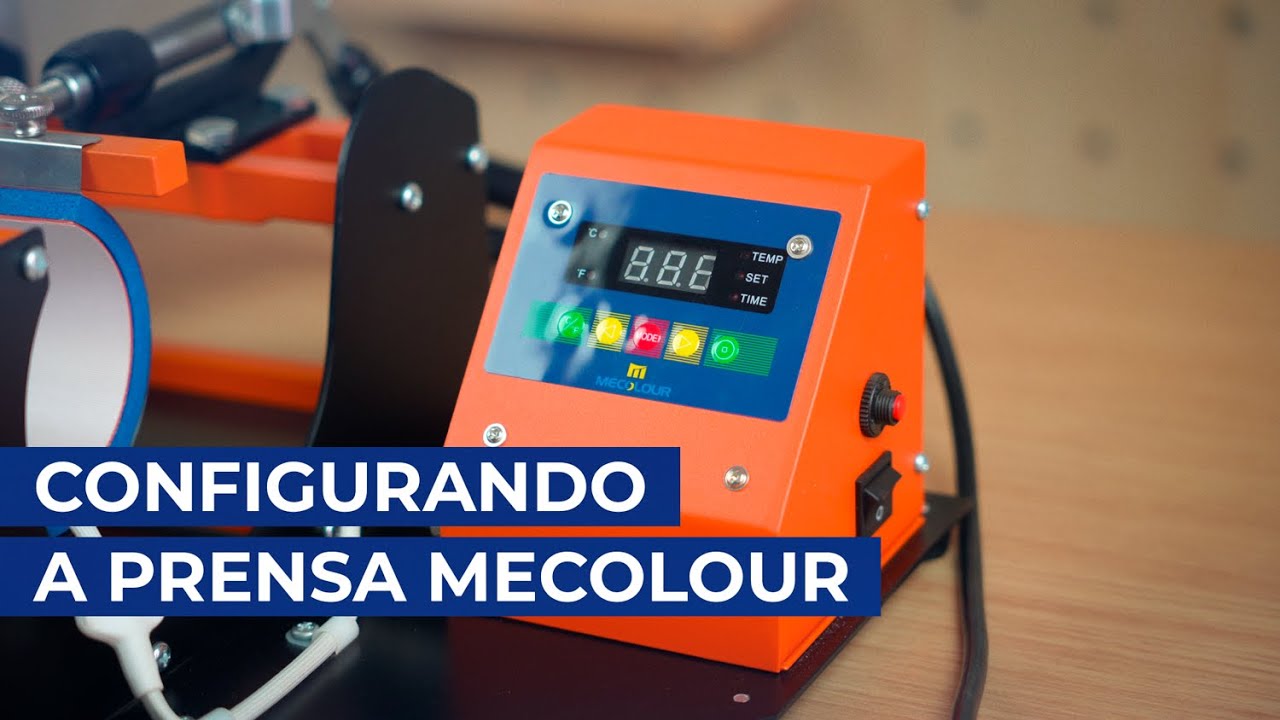 Passo a Passo para Configurar o Painel da sua Prensa Mecolour