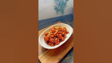 Baby corn manchurian 🤤 #shortsfeed #shortvideo #viralvideo #cooking #manchurian #ytshorts #snacks