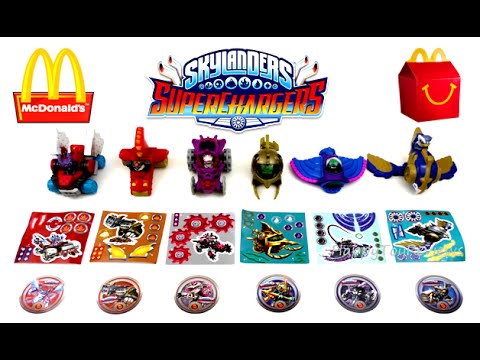 skylanders happy meal toys