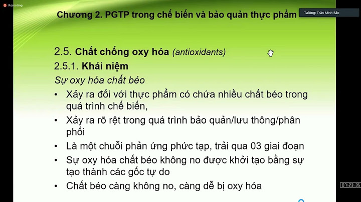 Phụ gia cung cấp hoạt tính chống oxy hóa cao năm 2024