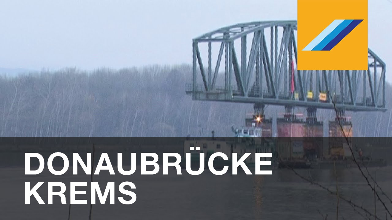 480 Tonnen - Der schwerste Hub Österreichs | Donaubrücke Krems (A)