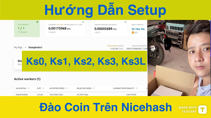 Hướng dẫn sử dụng nicehash năm 2024