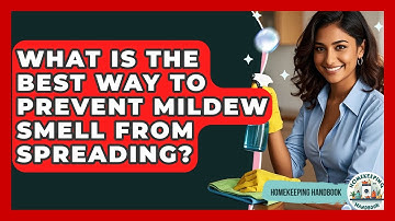 What Is The Best Way To Prevent Mildew Smell From Spreading? - Homekeeping Handbook