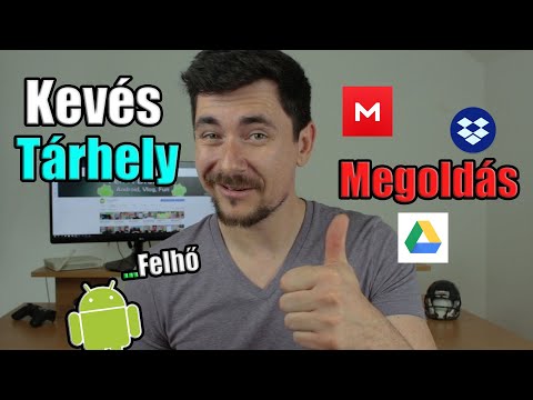 Kevés a tárhelyed? Irány a felhő!!! #1 Perces Android Trükk#