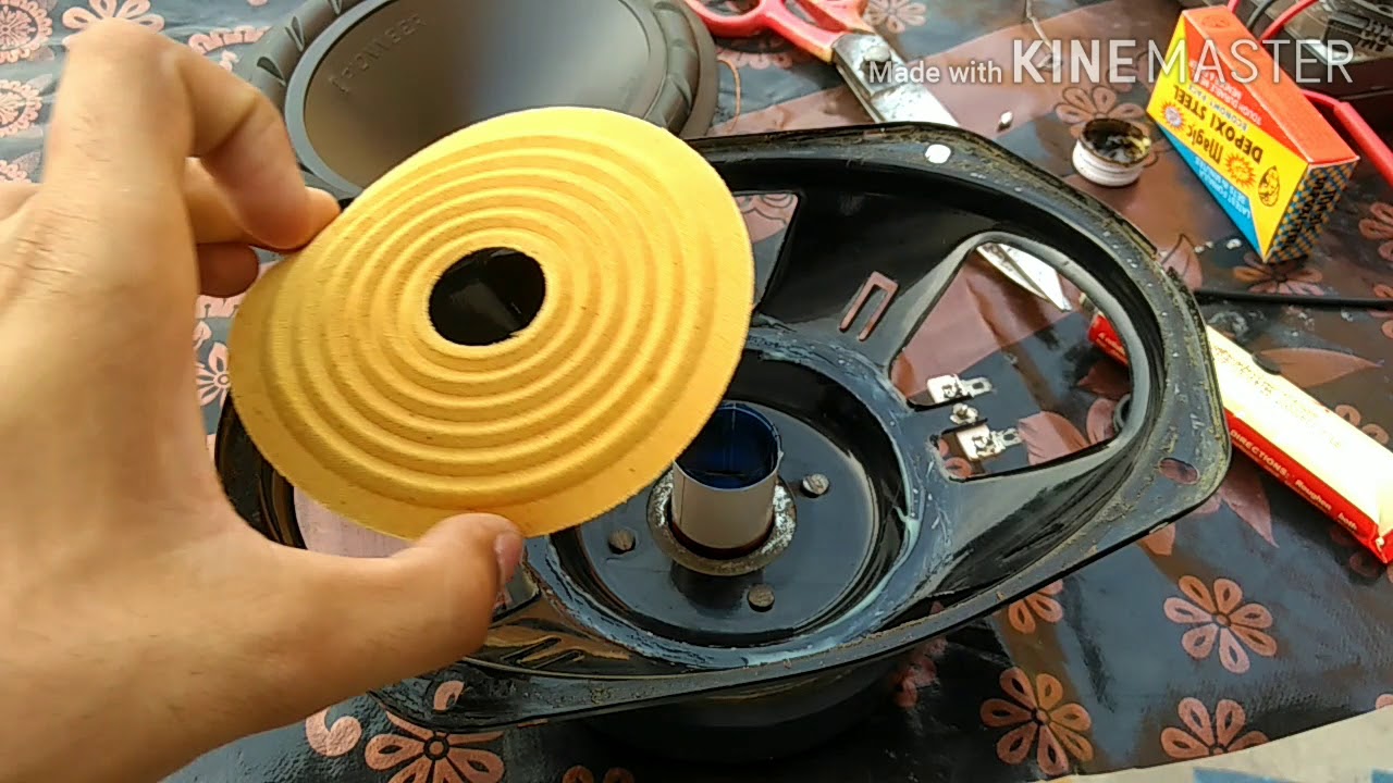 speaker repair karne ka teraka how to speaker repair YouTube