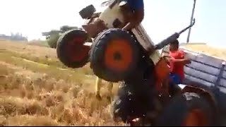 TOP TEN TRACTOR ACCIDENT /STUNTS