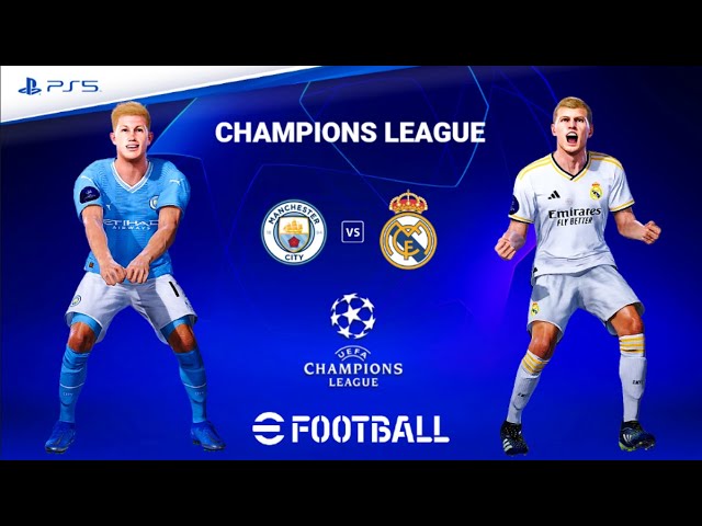 Real Madrid e Manchester City empatam pela ida da semifinal da Champions  League 2023 - Ecos da Noticia