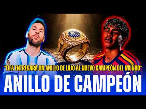🏆EL CAMPEÓN RECIBIRÁ UNA JOYA PERSONALIZADA: CÓMO ES EL ANILLO DE ORO QUE ENTREGARÁ LA FIFA