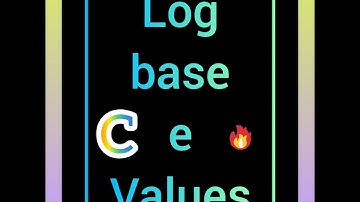 Calculate natural Log Values || Find Log (base e) values in C code #shorts #programming #coding