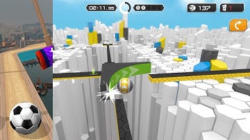 GYRO BALLS - All Levels NEW UPDATE Gameplay Android, iOS #130  GyroSphere Trials