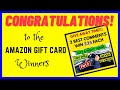 AND THE WINNER IS.........(Winners please check out the description box)