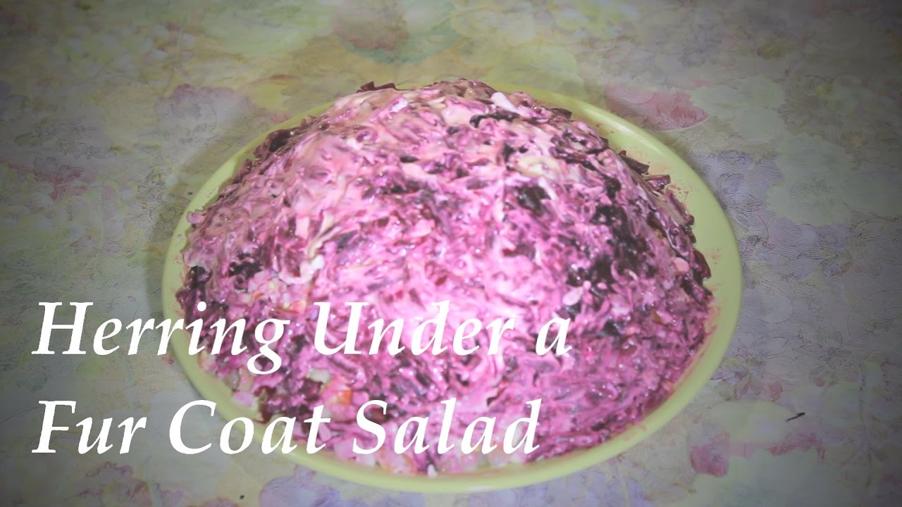 Салат "сельдь под "шубой"