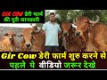 Bedender भाई का जबरदस्त गिर गाय फार्म / desi cow dairy / desi cow milk per day  / gir cow / desi cow